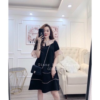 Đầm suông cổ tay bèo hót hít