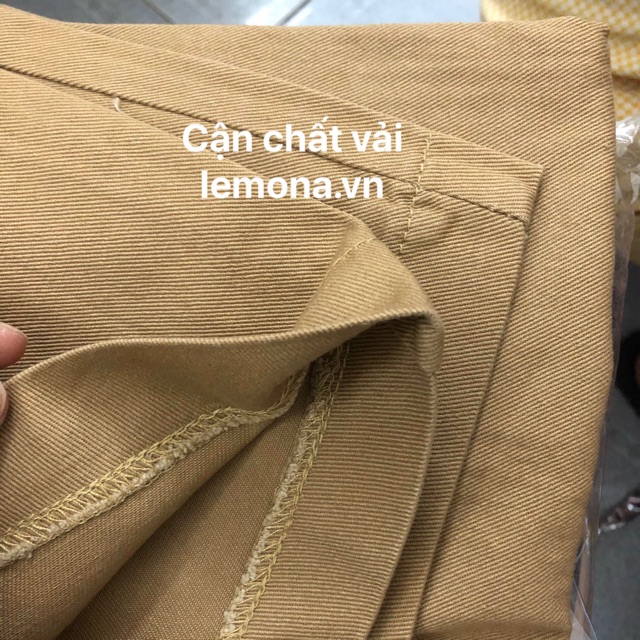 [Mã FAGREEN55 giảm tới 30K đơn 99K] 5381 | QUẦN KHAKI NÂU NHẠT DÁNG RỘNG ĐƠN GIẢN HÀN QUỐC | BigBuy360 - bigbuy360.vn