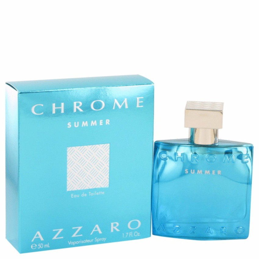 Nước hoa nam cao cấp Chrome Summer by Azzaro eau de toilette formen 50ml (Mỹ)