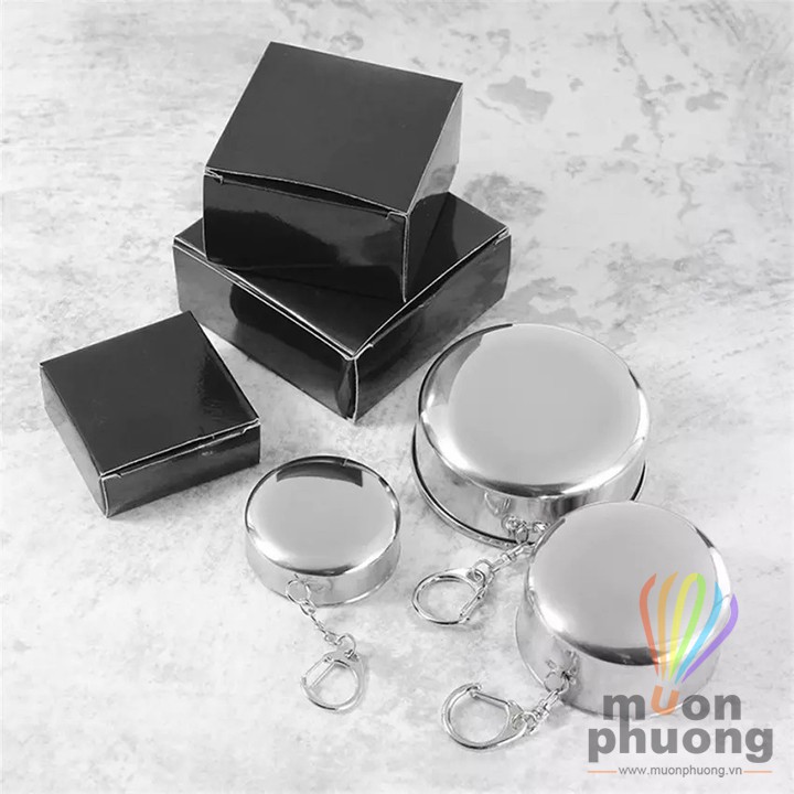 [FRSHIP 20K] Ly cốc inox xếp gọn bỏ túi du lịch dã ngoại - MUÔN PHƯƠNG SHOP | BigBuy360 - bigbuy360.vn