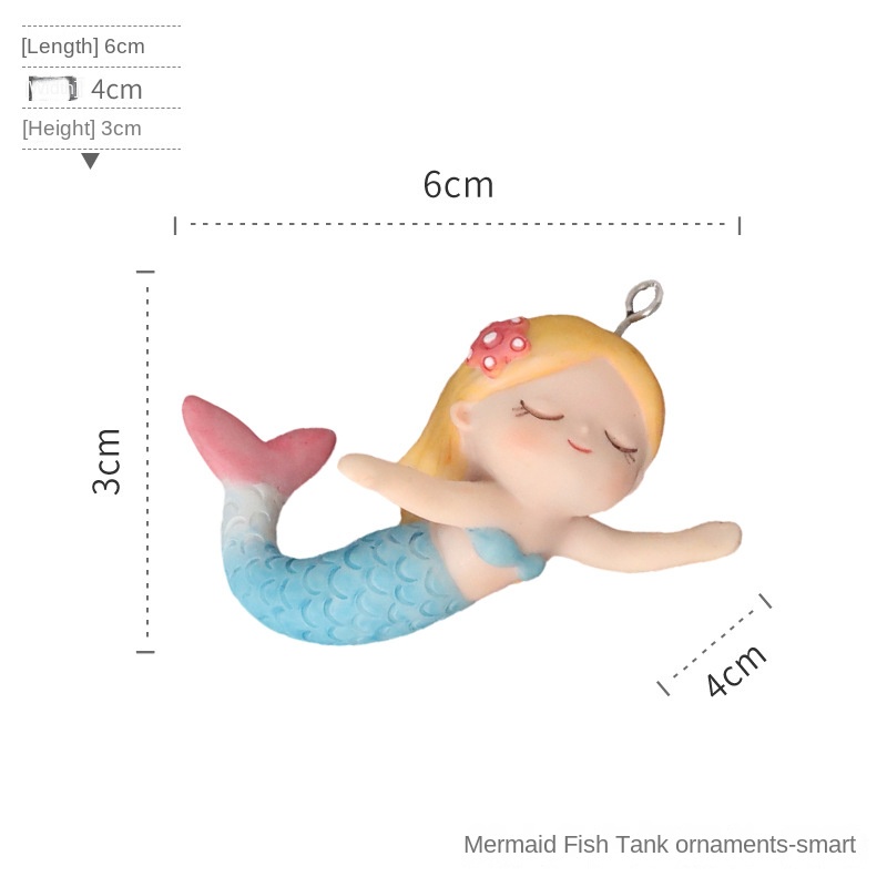 Đồ Trang Trí Hồ Cá Hình Hoạt Hình Sáng Tạo