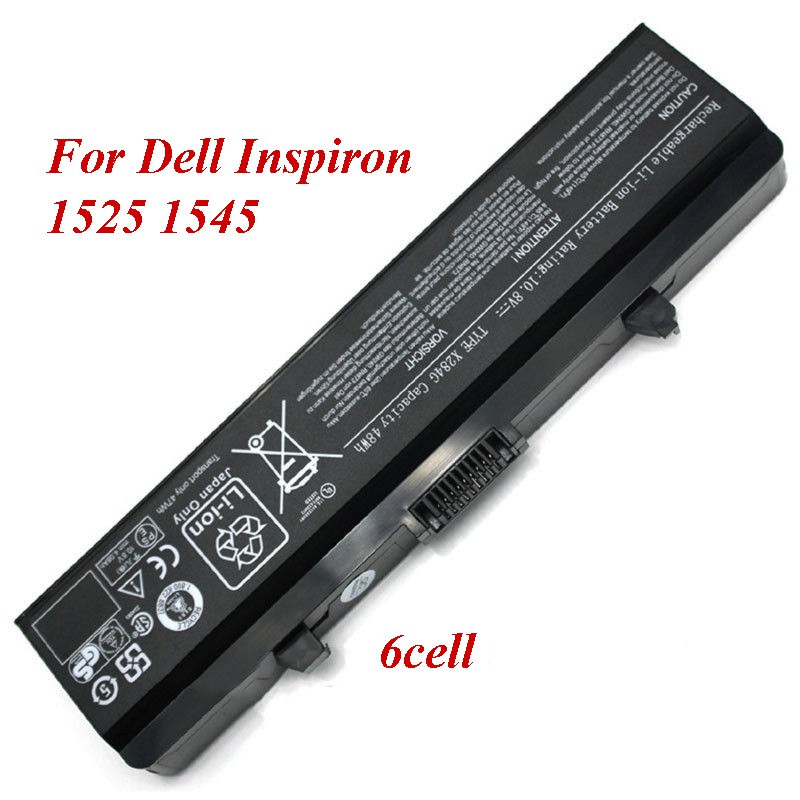 Pin laptop Dell Inspiron 1525 1526 1545 1546 1750 1440 6cell hàng zin