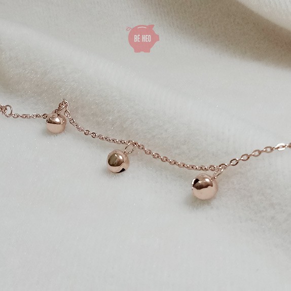 Lắc chân titan chuông phong cách Hàn Quốc | BigBuy360 - bigbuy360.vn