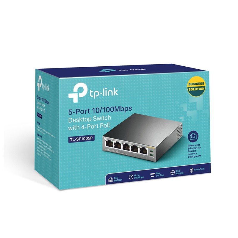 Bộ chia mạng TP-Link 5 cổng SF-1005P - Hàng Chính Hãng