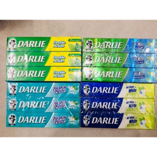 Kem đánh răng Darlie hình ông già Thailand (1 hộp 2 tuýp 170g)