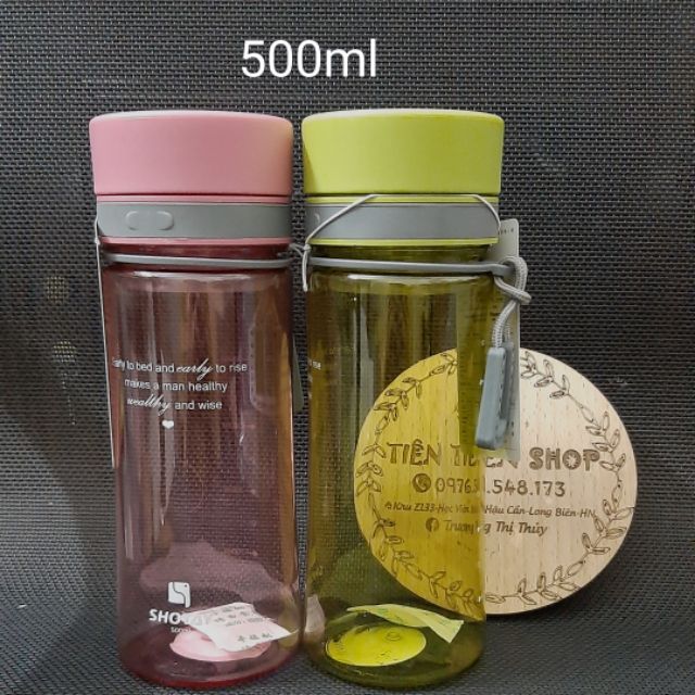 Bình nhựa đựng nước 500ml