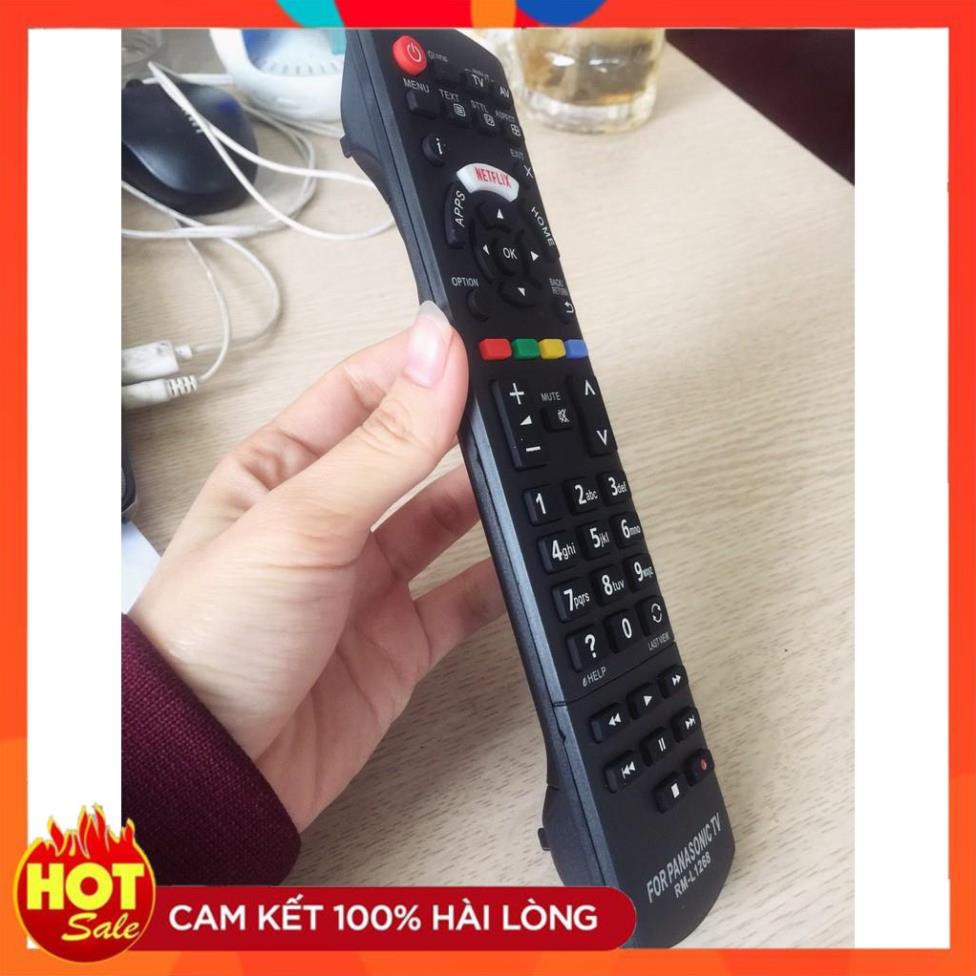 [Hàng Xịn] Remote tivi Panasonic RM-L1268 (dùng cho smart tv, LCD tv Panasonic)