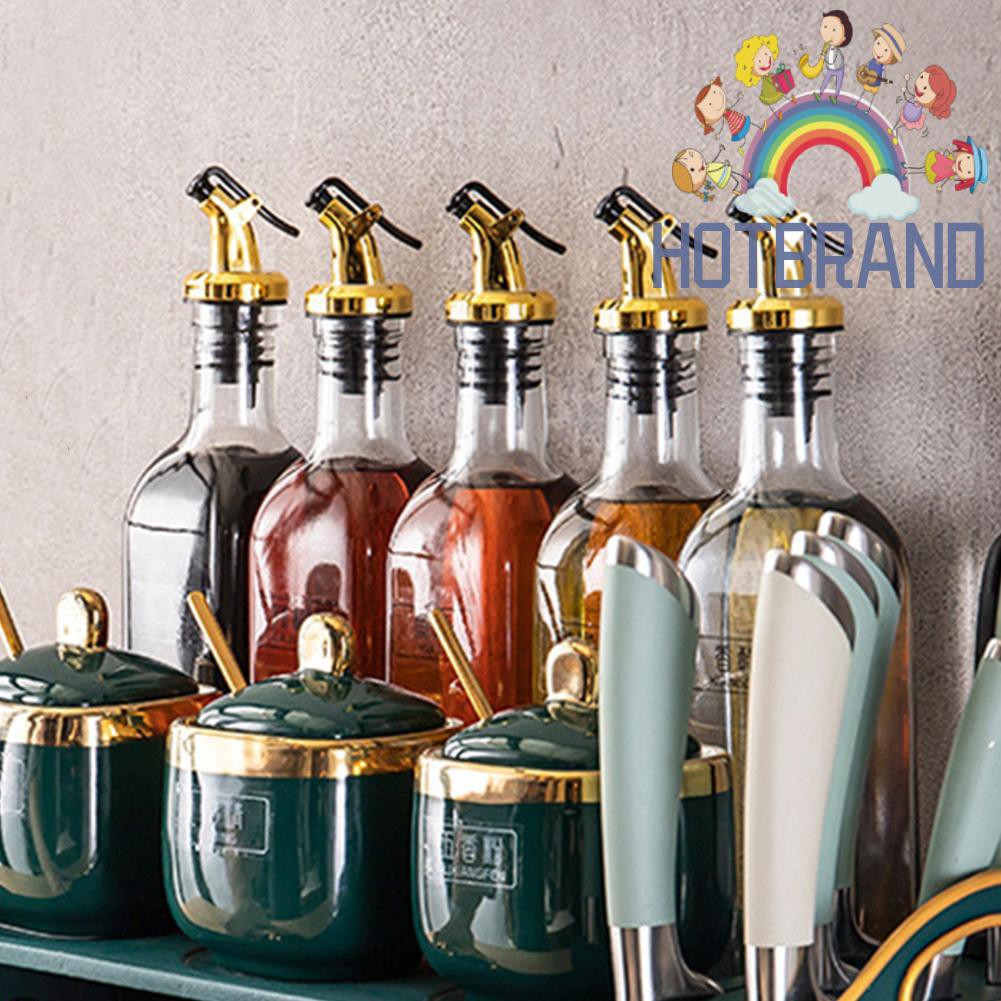 Nút đậy chai bằng nhựa có vòi rót chống rò rỉ dùng cho chai dầu ăn/rượu