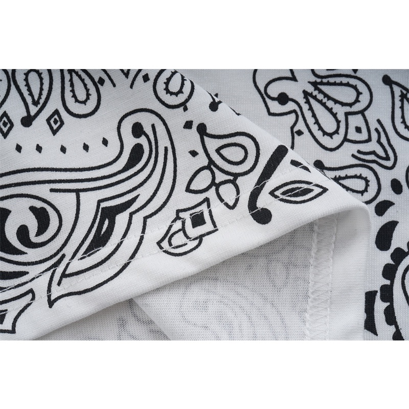 Amir * Áo Thun Tay Ngắn In Chữ Biểu Tượng Ngôi Sao Chấm Bi Bắt Mắt Trước Sau Thời Trang Đường Phố Cao Cấp