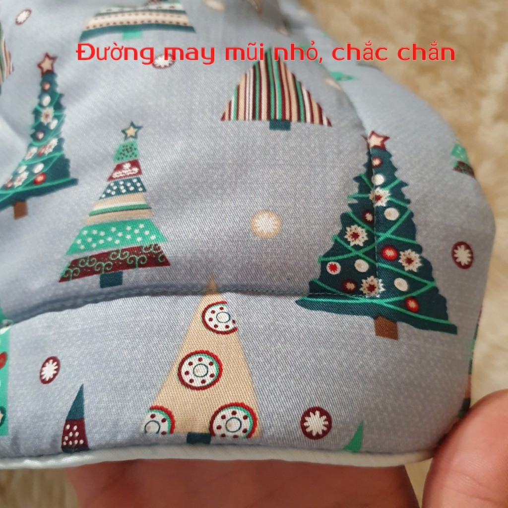 Vỏ gối Cotton lụa Hàn Quốc có lót bông, khóa kéo, size 45x65cm - 1 cái | BigBuy360 - bigbuy360.vn