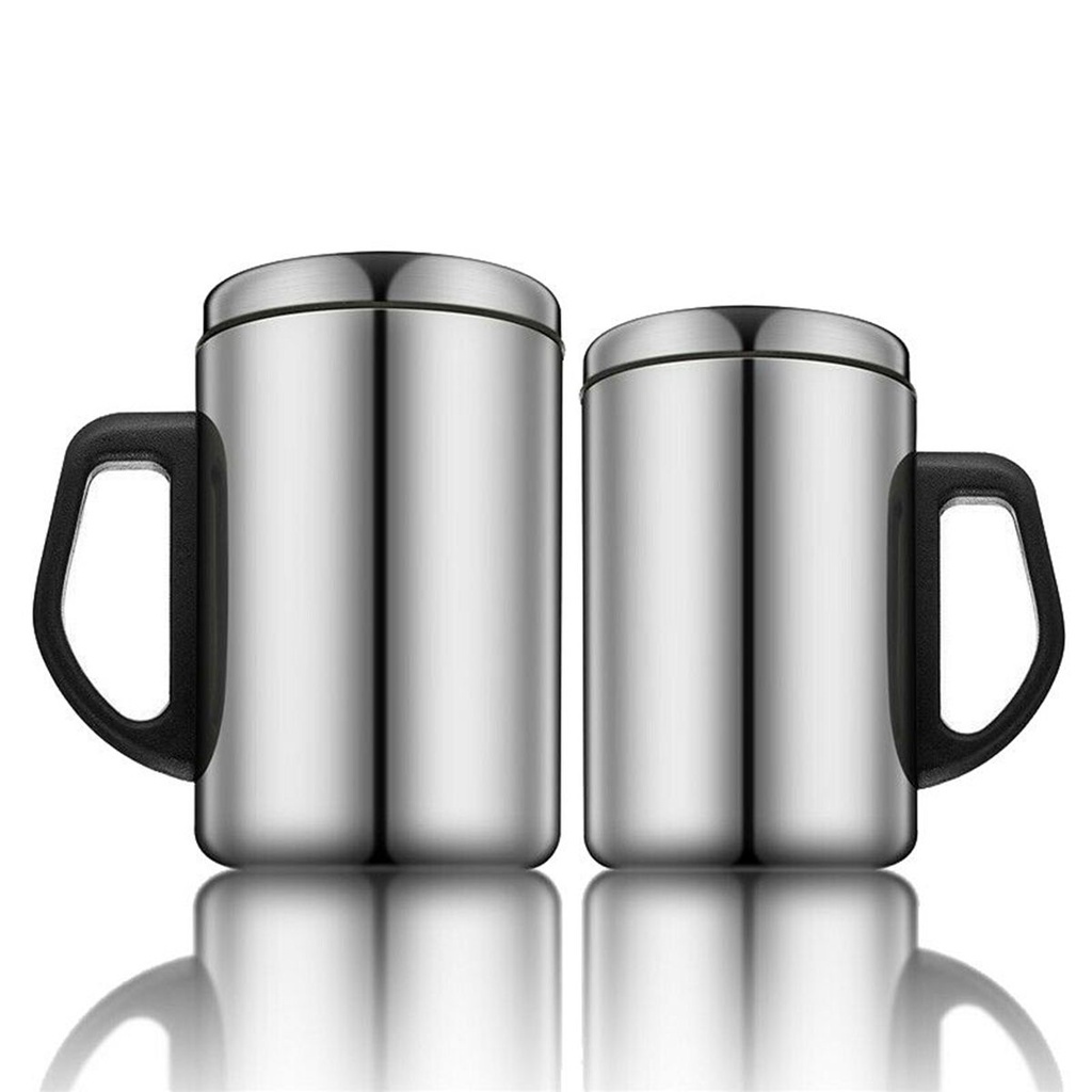 Bình Nước Giữ Nhiệt Bằng Thép Không Gỉ Dung Tích 500 / 350ml Tiện Dụng Mang Theo Du Lịch