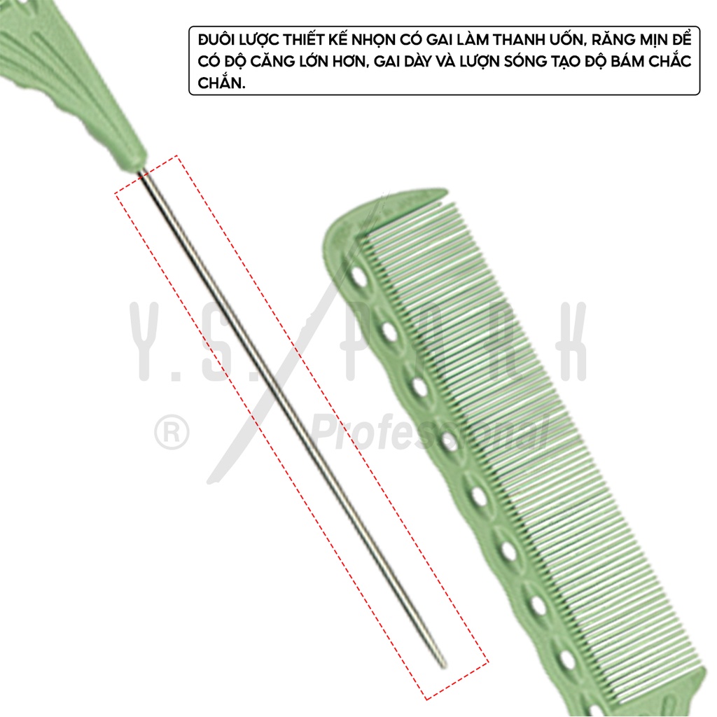 Lược chải màu và uốn YS116 chuyên dụng YS PARK chịu nhiệt chính hãng