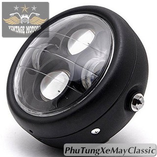 ĐÈN PHA XE MÁY ĐỘ CLASSIC - Đèn Pha kiểu dáng Su GN bi Led