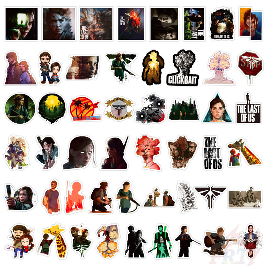 ❉ The Last of Us Series 04 Stickers ❉ 50Pcs/Set DIY Fashion Waterproof Decals Doodle Stickers