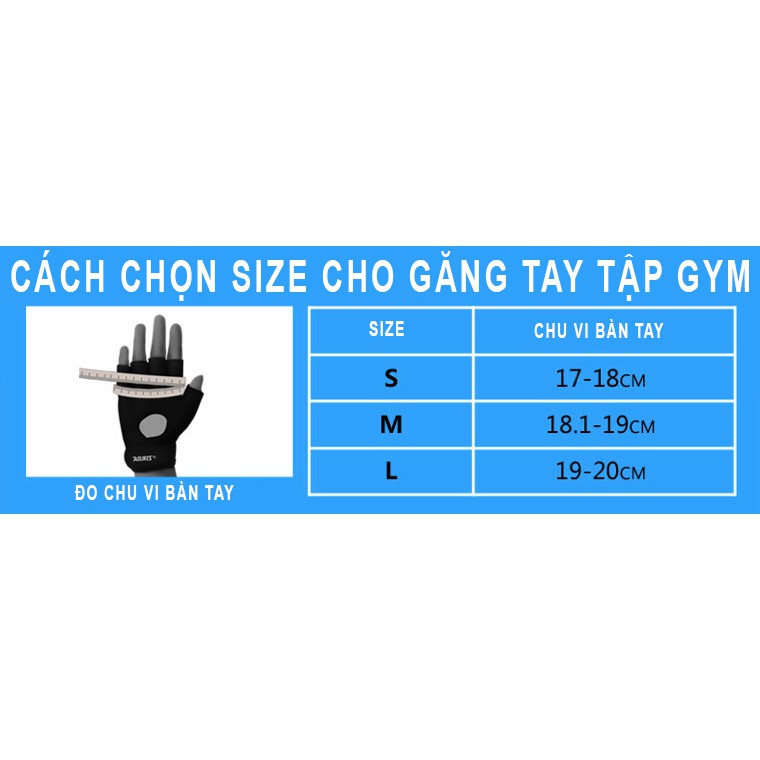 Găng tay tập gym Aolikes 4 ngón Unisex HS-111