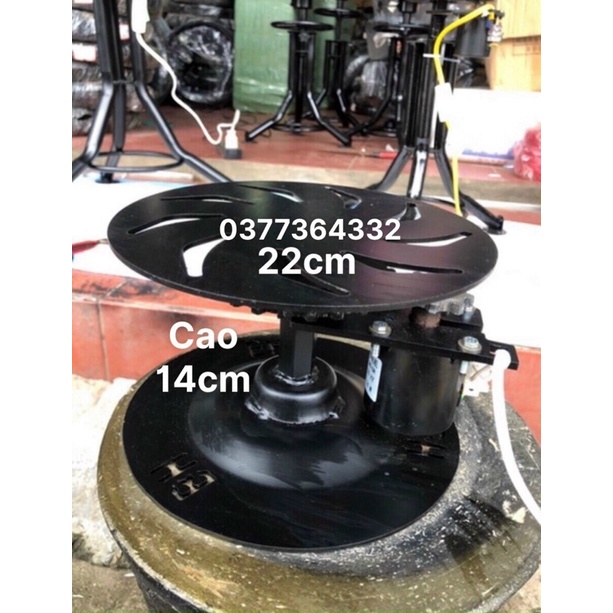 Bàn xoay mâm xoay ,cây cảnh làm vườn ,livestream chạy điện công suất lớn chịu trọng tải 150jg
