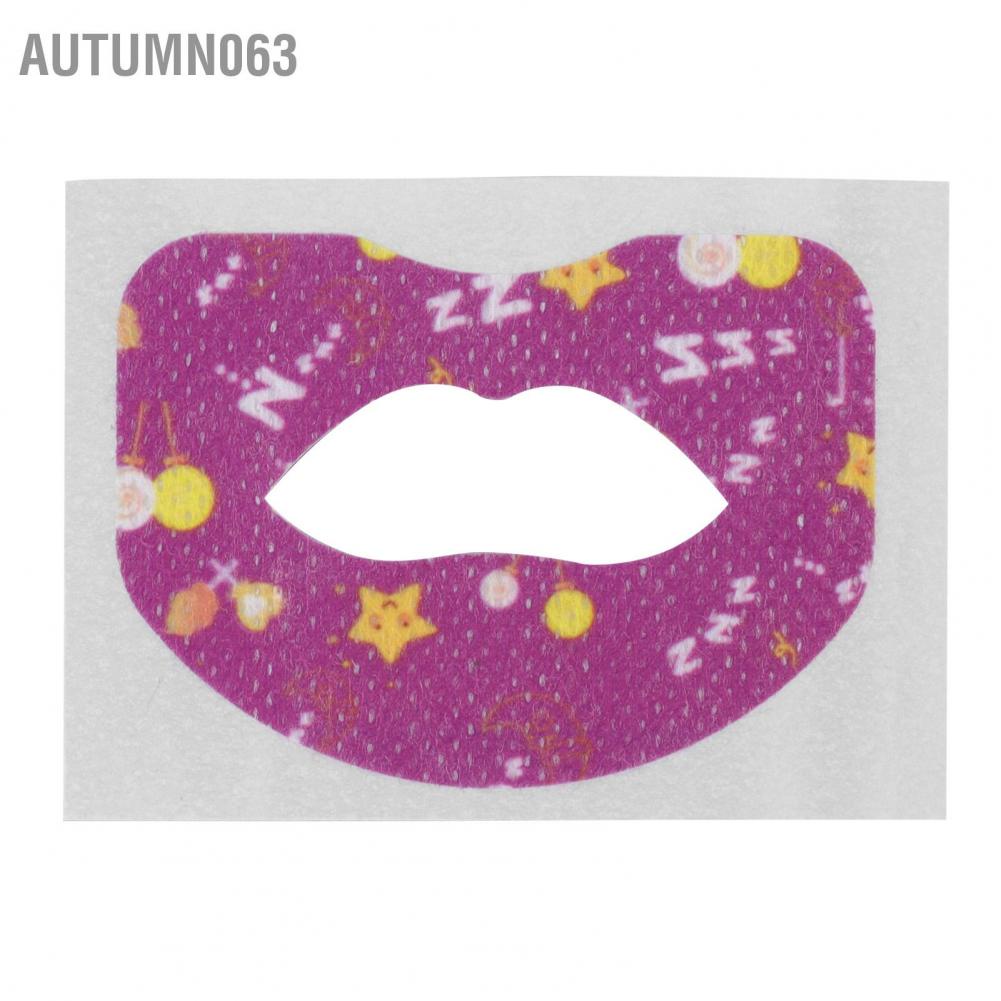 Set 30 Miếng Dán Miệng Mềm Mại An Toàn Cho Bé Khi Ngủ Hình dán chống há miệng khi ngủ Autumn063