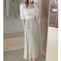 Áo thun ngắn tay cổ chữ U đơn giản xinh xắn thời trang cho nữ 43427