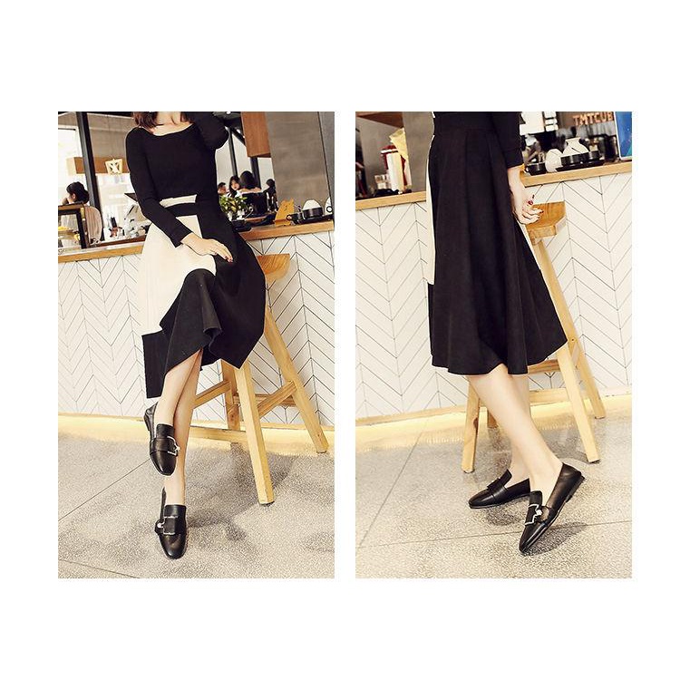 Giày lười đế mềm thời trang mùa thu cho mẹ bầu