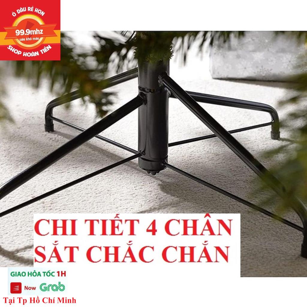 Cây Thông Noel 2m1 (210cm) Trang Trí Noel Giáng Sinh Chân Săt Quà Tặng Noel Kèm Theo 5 Dây Kim Tuyến Và 1 Ngôi Sao