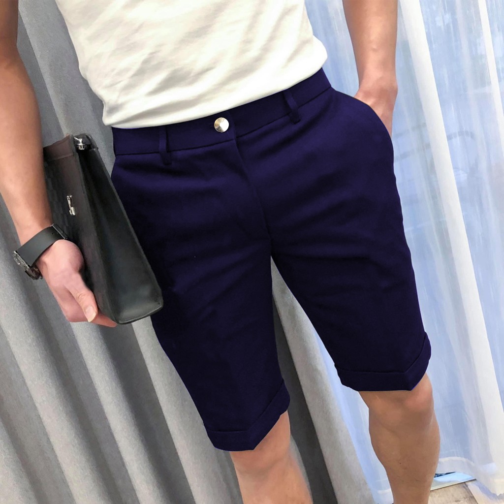 Quần short kaki nam cao cấp, quần ngố chất liệu mềm mịn, co giãn, kiểu dáng trẻ trung | BigBuy360 - bigbuy360.vn