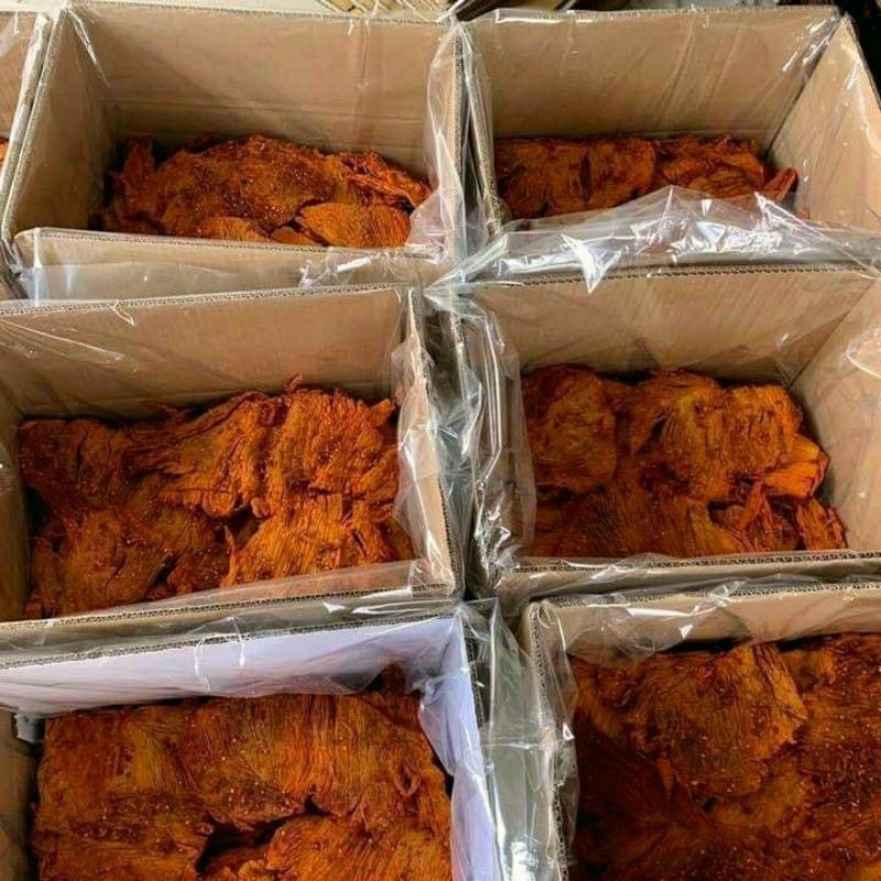 LON PET 250GR #KHÔ_BÒ GIÒN CAY HỒNG NGỰ  CHÍNH HIỆU