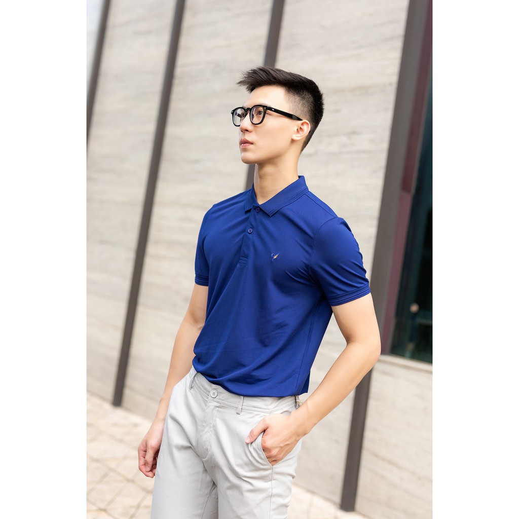 Áo polo nam TORANO áo thun polo nam có cổ màu xanh da trời7 TP301 | BigBuy360 - bigbuy360.vn