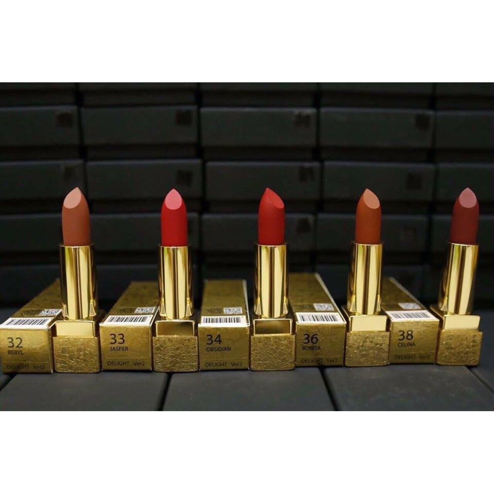 Son thỏi lì Ecole Delight Lipstick 3.5g Ver2 2019