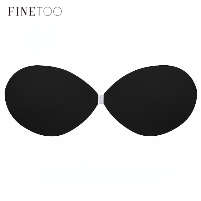 Áo ngực FINETOO không dây cài phía trước màu đen/ be dành cho nữ