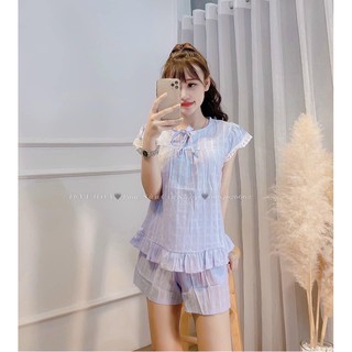Bộ đũi Cộc Viền Bèo Pha Ren