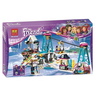 GIÁ RẺ NHẤT -Đồ chơi  Lego friends snow 10732 Bela - cáp treo khu trượt tuyết