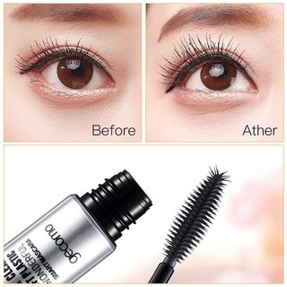 [Hàng mới về] Mascara trang điểm dạng gel với đầu cọ bằng silicone tiện lợi