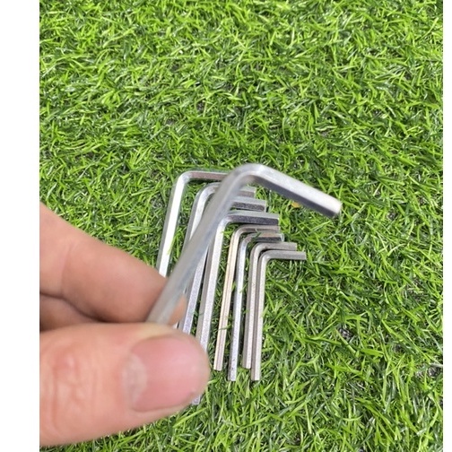 Cây lục giác 6 cạnh vặn, mở ốc - kích thước (5mm - 6mm) - chất liệu kim loại chắc chắn