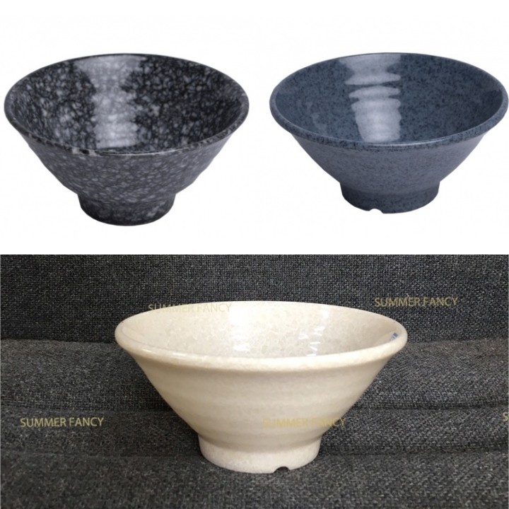 Tô nhựa melamine phíp 14cm vân đá trắng , đá xanh, đá đen bát mì phở cơm nhà hàng - bowl F-TOX16