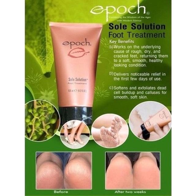 CHUYÊN SỈ NUSKIN] KEM TRỊ NỨT GÓT CHÂN - EPOCH SOLE SOLUTION FOOT 125ML