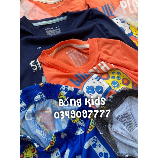 Bộ Thu Bé Trai In Hình Cat&amp;Jack