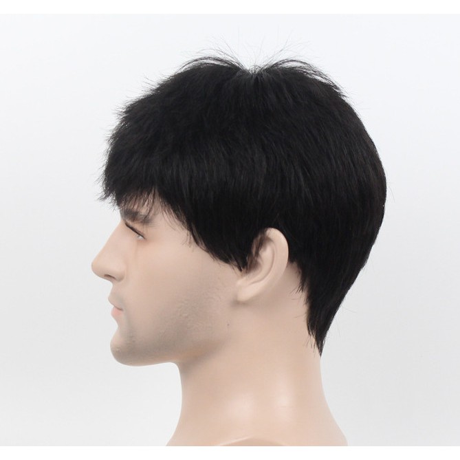 [Mã BMBAU300 giảm 7% đơn 499K] Tóc Giả Thật Nam WINA Nguyên Đầu 100% Tóc Thật TTN - 012