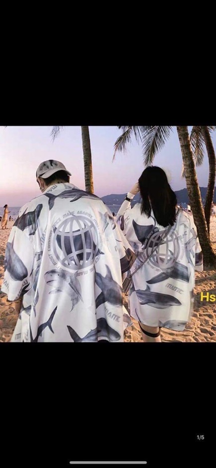 Sơmi loang cá mập HSN865