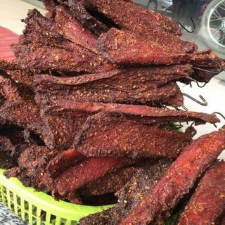 Thịt lợn gác bếp nhà làm, Thịt gác bếp_500g_ (Kèm Chẳm chéo)