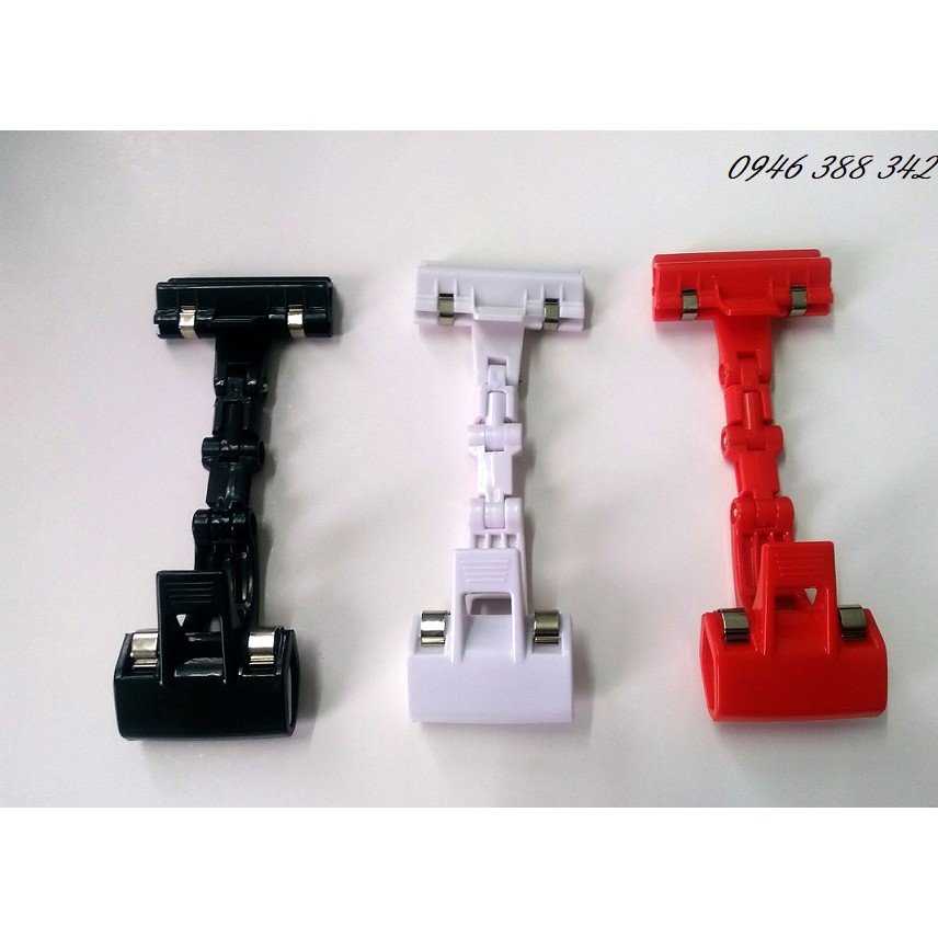 Kẹp nhựa sale, kẹp quảng cáo, kẹp giảm giá siêu thị, kẹp shop W-005, kẹp rô bốt xoay 360 độ, kẹp ro bot quảng cáo