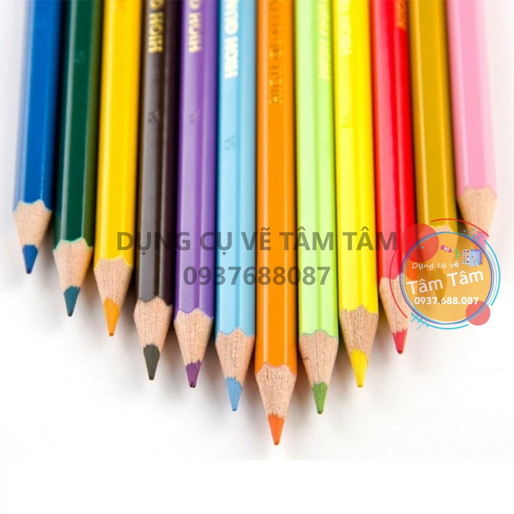 [ TÂM TÂM ]-Chì màu khô Pentel,  Pentel Pencil color-