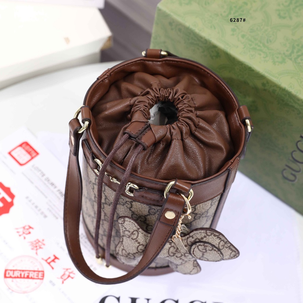 Túi Xách Mini In Chữ Gucci Ophidia Gg Supreme Thời Trang 6287