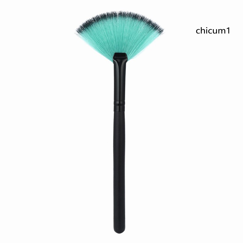 (hàng Mới Về) Set 5 Cọ Trang Điểm Sợi Nhân Tạo Hình Quạt Cho Nữ | BigBuy360 - bigbuy360.vn