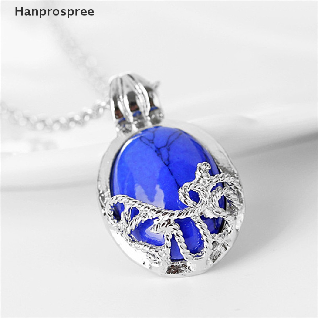 Hanprospree > Vòng cổ Lapis Lazuli Mặt Phim The Vampire Diaries Katherine Thời Trang Chống Ánh Sáng