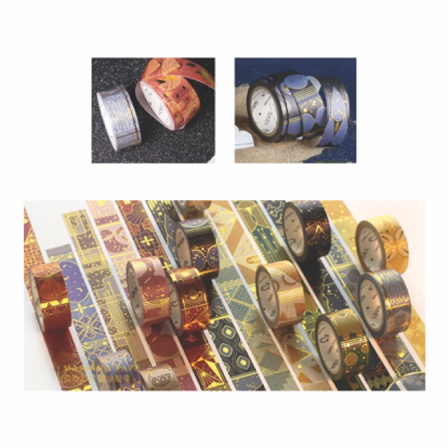 Băng keo hoạ tiết Arabian nights - Arabian nights washi tape