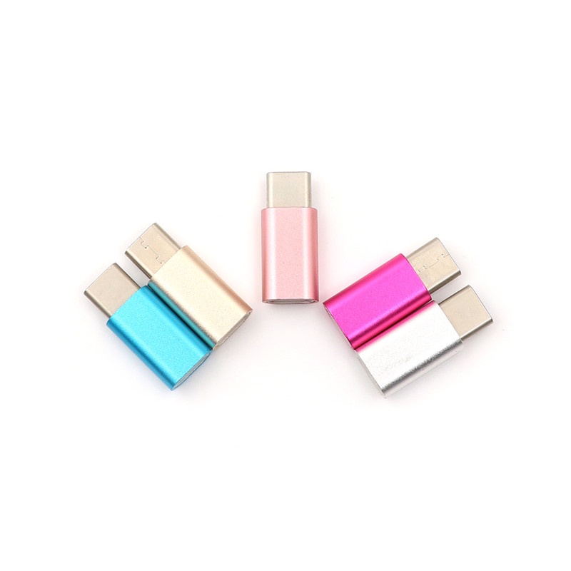 [adorebubble 0528] USB 3.1 Type C OTG Adapter Micro USB to Type-C Phone Converter