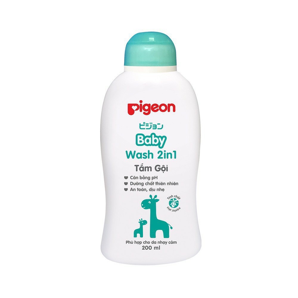 Tắm - Gội Pigeon 2 In 1 Chai 200ml