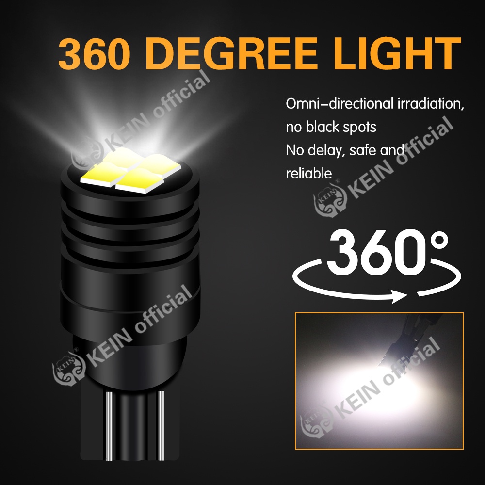 Bóng Đèn Led T10 W5W 168 194 Ánh Sáng Trắng Tiện Dụng Cho Xe Hơi