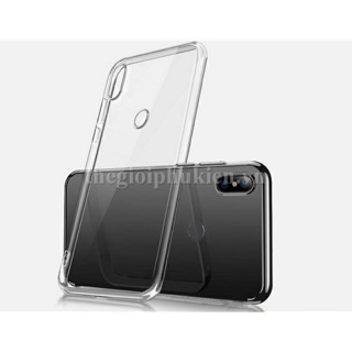 Ốp dẻo trong suốt bộ 2 sản phẩm Xiaomi mi 8 Se