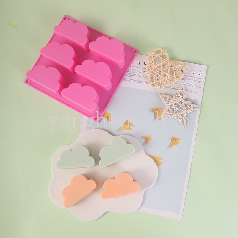Khuôn Silicone làm bánh hình đám mây